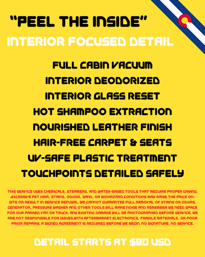 "Peel the Interior" / "Pelar el Interior"