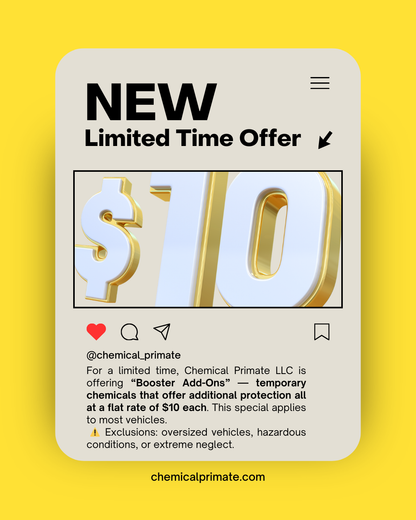 "Booster add-ons" / "Opciones extras"